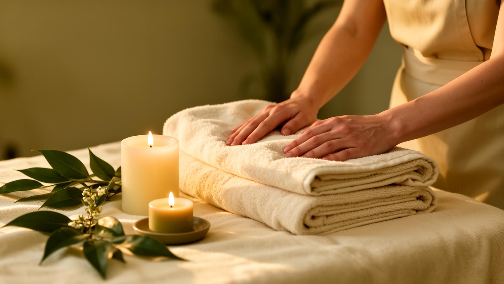 Soin spa apaisant